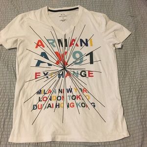 NWOT Women’s Armani Exchange Graphic Tee / Top